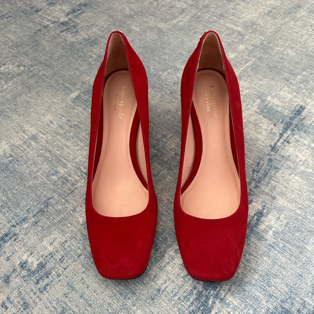 Kylah Pumps Ruby Red